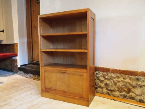 BOOKCASE ARTS AND CRAFTS OAK MANNER OF HEALS C1920 - ADDITIONAL PHOTO 9