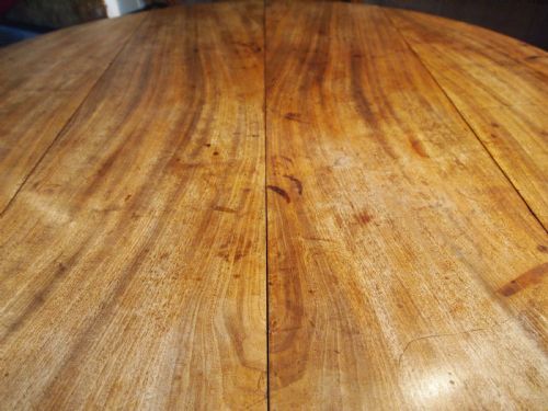 TABLE DINING KITCHEN FRENCH WALNUT SEATS 6 VICTORIAN C1880 - ADDITIONAL PHOTO 5