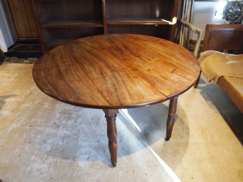 TABLE DINING KITCHEN FRENCH WALNUT SEATS 6 VICTORIAN C1880 - ADDITIONAL PHOTO 8
