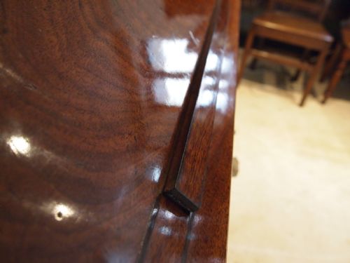 TABLE 'THE FINEST' OF ALL ARCHITECTS TABLES GEORGE III MAHOGANY C1780 - ADDITIONAL PHOTO 2