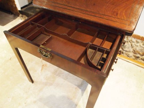 TABLE 'THE FINEST' OF ALL ARCHITECTS TABLES GEORGE III MAHOGANY C1780 - ADDITIONAL PHOTO 5