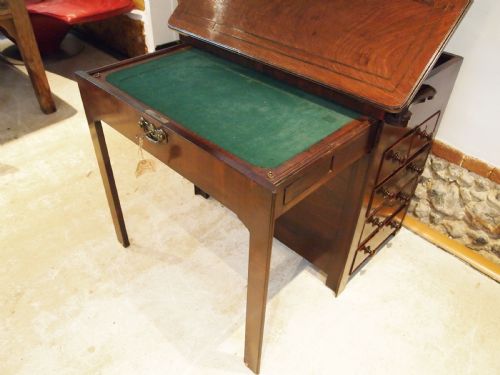 TABLE 'THE FINEST' OF ALL ARCHITECTS TABLES GEORGE III MAHOGANY C1780 - ADDITIONAL PHOTO 6
