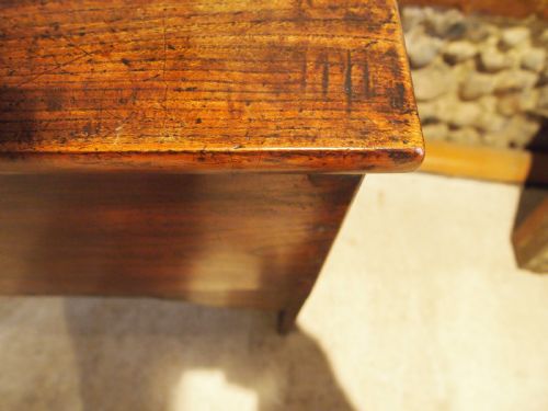 COFFER CHEST BLANKET BOX STUNNING GEORGE I ELM C1720 - ADDITIONAL PHOTO 2