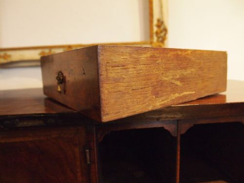 BUREAU STUNNING GEORGE I WALNUT FEATHER BANDED DESK SMALL C1720 - ADDITIONAL PHOTO 7