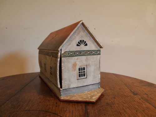 NOAHS ARK RARE FOLK ART VICTORIAN ARK AND FIGURES C1890 - ADDITIONAL PHOTO 5