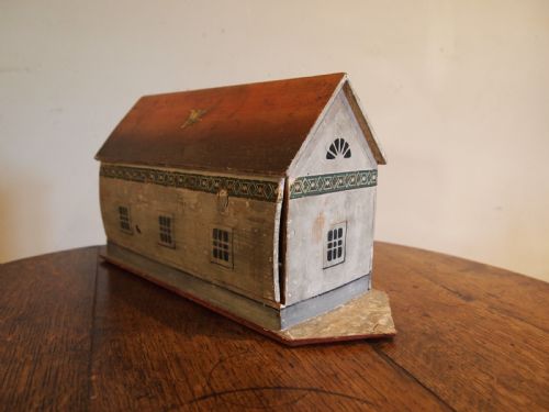 NOAHS ARK RARE FOLK ART VICTORIAN ARK AND FIGURES C1890 - ADDITIONAL PHOTO 7