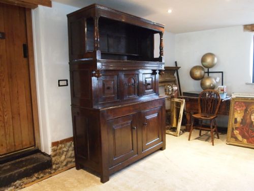 CUPBOARD STUNNING WELSH OAK CWPWRDD TRIDARN C1700 - ADDITIONAL PHOTO 3