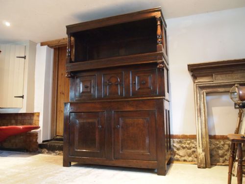 CUPBOARD STUNNING WELSH OAK CWPWRDD TRIDARN C1700 - ADDITIONAL PHOTO 18