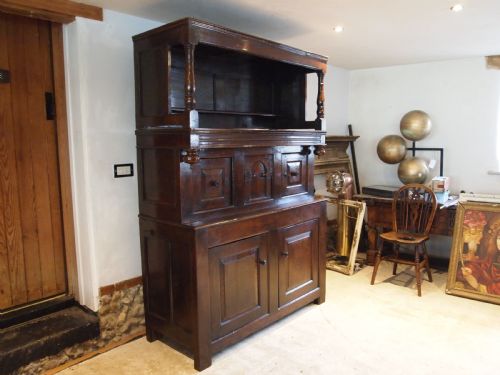 CUPBOARD STUNNING WELSH OAK CWPWRDD TRIDARN C1700 - ADDITIONAL PHOTO 19