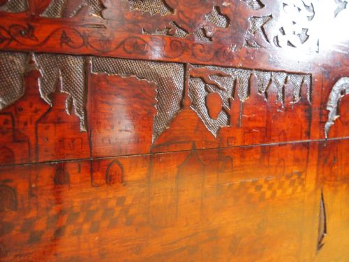 CHEST TRUNK COFFER RARE CYPRESS WOOD ITALIAN 16TH CENTURY C1580 - ADDITIONAL PHOTO 1