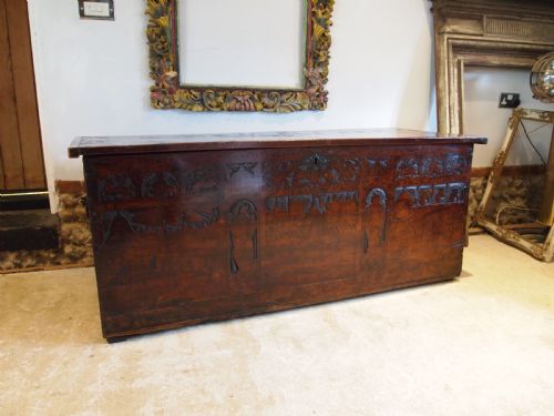 CHEST TRUNK COFFER RARE CYPRESS WOOD ITALIAN 16TH CENTURY C1580 - ADDITIONAL PHOTO 2
