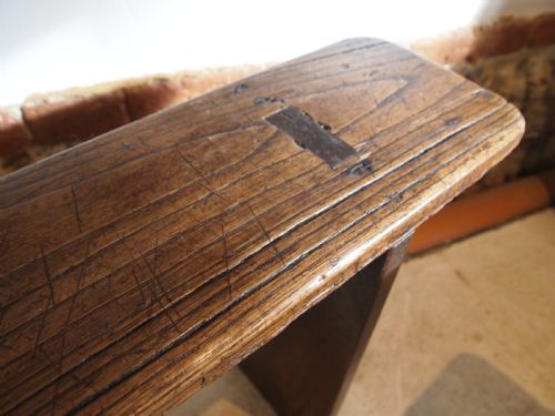 BENCHES RARE PAIR OF OAK GEORGE III TAVERN SETTLES DE LA POLE PUB C1790 - ADDITIONAL PHOTO 2