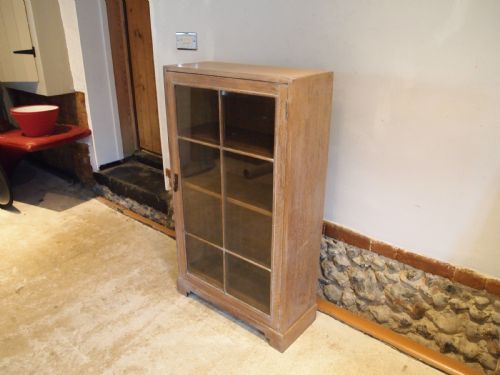 BOOKCASE LIMED OAK ARTS AND CRAFTS COTSWOLD SCHOOL TYPE C1930 - ADDITIONAL PHOTO 8