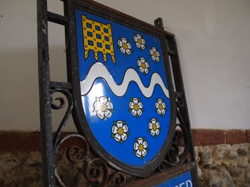 SIGN ENAMEL WESTMINSTER BANK DOUBLE SIDED C1923 - ADDITIONAL PHOTO 8