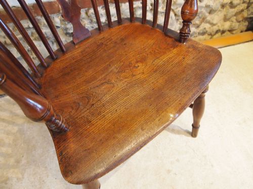 CHAIR WINDSOR STUNNING YEW AND ELM GEORGE III C1800 - ADDITIONAL PHOTO 3