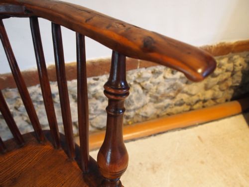 CHAIR WINDSOR STUNNING YEW AND ELM GEORGE III C1800 - ADDITIONAL PHOTO 6