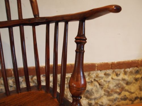 CHAIR WINDSOR STUNNING YEW AND ELM GEORGE III C1800 - ADDITIONAL PHOTO 9