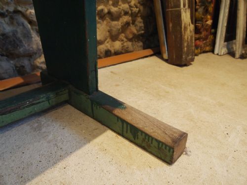 BENCH VICTORIAN OAK PLATFORM SETTLE OR SEAT C1890 - ADDITIONAL PHOTO 5