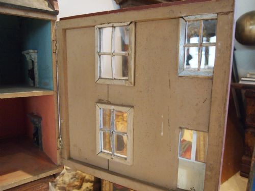 DOLLS HOUSE VICTORIAN FOLK ART C1890 - ADDITIONAL PHOTO 7