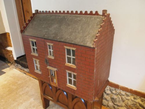 DOLLS HOUSE VICTORIAN FOLK ART C1890 - ADDITIONAL PHOTO 10