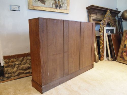 BOOKCASE QUARTER SAWN OAK ATTRI HEALS C1900 - ADDITIONAL PHOTO 7