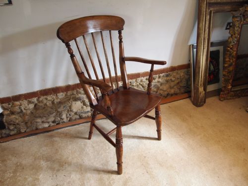 CHAIR WONDERFUL WINDSOR KITCHEN CHAIR ASH ELM BEECH C1870 - ADDITIONAL PHOTO 9