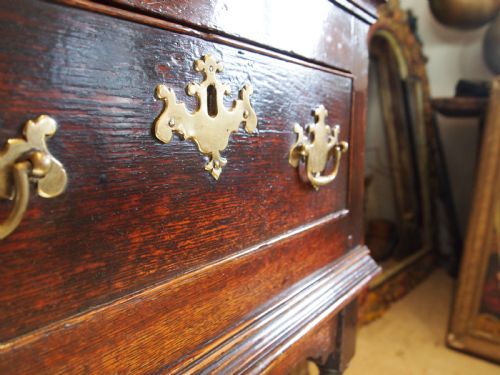 DRESSER SIDEBOARD STUNNING GEORGE II OAK ORIGINAL BRASSES C1750 - ADDITIONAL PHOTO 1