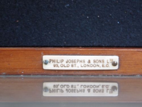 CABINET DISPLAY SHOP VICTORIAN HABERDASHERY PHILIP JOSEPH SONS LONDON C1890 - ADDITIONAL PHOTO 4