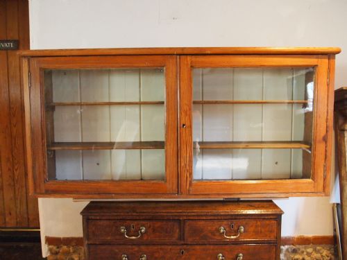 CUPBOARD CABINET VICTORIAN PITCH PINE COUNTRY HOUSE WALL C1860 - ADDITIONAL PHOTO 8