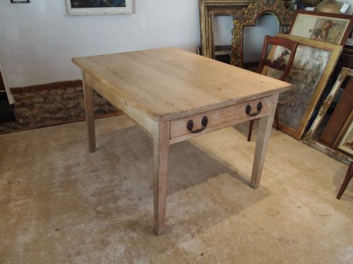 TABLE VICTORIAN OAK AND PINE REFECTORY FARMHOUSE DINING C1880 - ADDITIONAL PHOTO 5