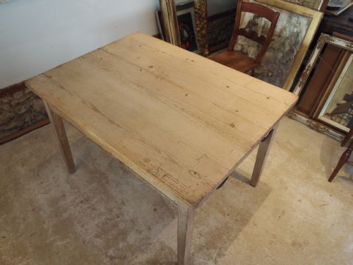 TABLE VICTORIAN OAK AND PINE REFECTORY FARMHOUSE DINING C1880 - ADDITIONAL PHOTO 8