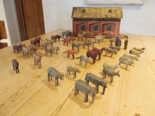 FOLK ART NOAH'S ARK VICTORIAN C1890 - ADDITIONAL PHOTO 8
