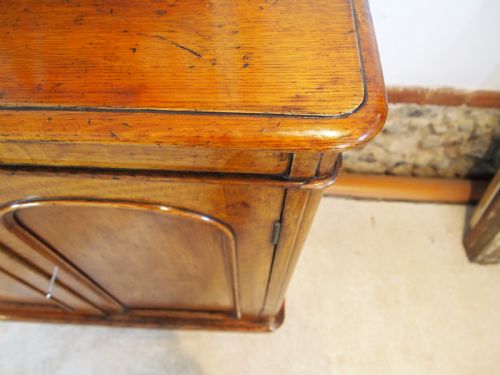 CUPBOARD RARE RUSTIC COUNTRY HOUSE SHOE LINEN OAK C1840 - ADDITIONAL PHOTO 5