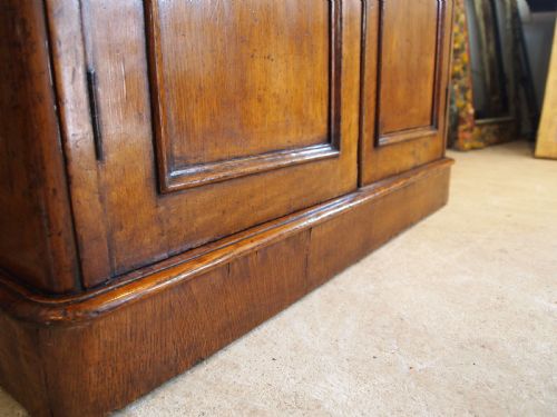 CUPBOARD RARE RUSTIC COUNTRY HOUSE SHOE LINEN OAK C1840 - ADDITIONAL PHOTO 6