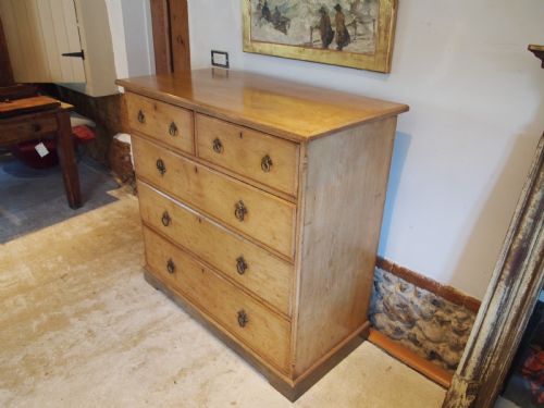 CHEST OF DRAWERS ARTS AND CRAFTS ASH VICTORIAN C1880 - ADDITIONAL PHOTO 11