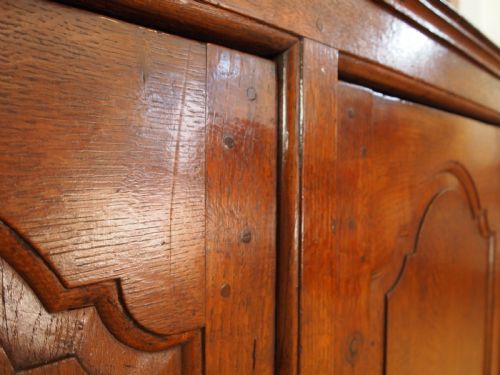 CUPBOARD STUNNING WELSH OAK CWPWRDD DEUDDARN C1740 - ADDITIONAL PHOTO 2