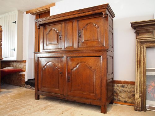 CUPBOARD STUNNING WELSH OAK CWPWRDD DEUDDARN C1740 - ADDITIONAL PHOTO 5
