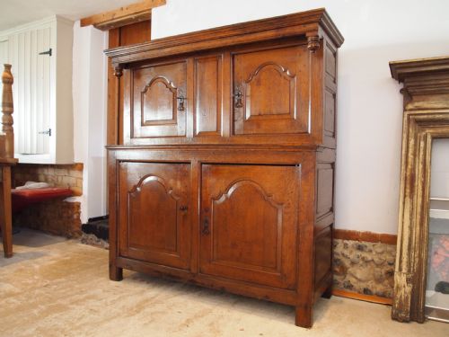 CUPBOARD STUNNING WELSH OAK CWPWRDD DEUDDARN C1740 - ADDITIONAL PHOTO 14