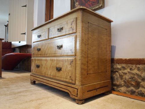 CHEST OF DRAWERS VICTORIAN PINE ORIGINAL PAINT C1870 - ADDITIONAL PHOTO 13