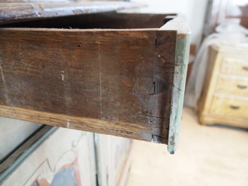 CUPBOARD DRESSER RARE FRENCH CHESTNUT ORIGINAL PAINT C1780 - ADDITIONAL PHOTO 7