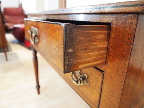 TABLE SIDE HALL CONSOLE LOWBOY GEORGE III MAHOGANY C1800 - ADDITIONAL PHOTO 5