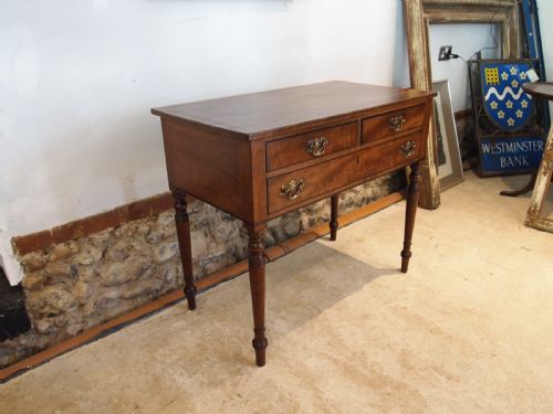 TABLE SIDE HALL CONSOLE LOWBOY GEORGE III MAHOGANY C1800 - ADDITIONAL PHOTO 8