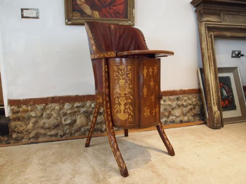 chair very rare dutch childs high chair c1800 - CATEGORY: ANTIQUE CHAIRS - DATED GEORGIAN