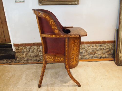 CHAIR VERY RARE DUTCH CHILDS HIGH CHAIR C1800 - ADDITIONAL PHOTO 3
