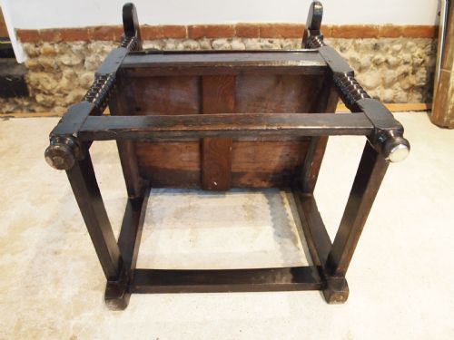 CHAIR STUNNING OAK WAINSCOT YORKSHIREDERBYSHIRE CHARLES II C1660 - ADDITIONAL PHOTO 6