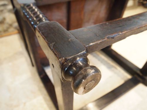 CHAIR STUNNING OAK WAINSCOT YORKSHIREDERBYSHIRE CHARLES II C1660 - ADDITIONAL PHOTO 7