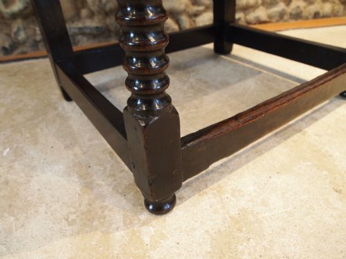 CHAIR STUNNING OAK WAINSCOT YORKSHIREDERBYSHIRE CHARLES II C1660 - ADDITIONAL PHOTO 10