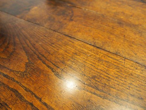 TABLE REFECTORY FARMHOUSE DINING VICTORIAN OAK C1850 - ADDITIONAL PHOTO 12