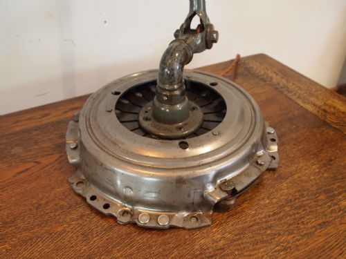 LAMP STUNNING DUGDILLS INDUSTRIAL ANGLE POISE TABLE DESK LAMP C1930 - ADDITIONAL PHOTO 2
