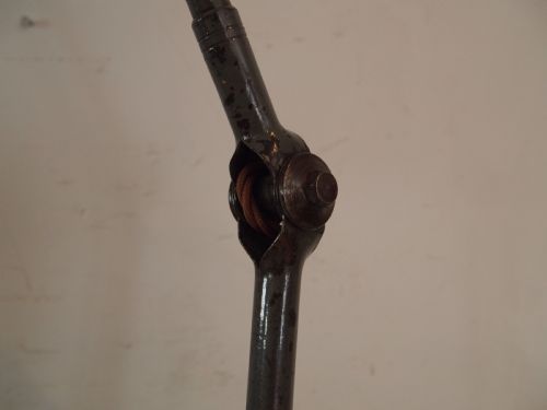 LAMP STUNNING DUGDILLS INDUSTRIAL ANGLE POISE TABLE DESK LAMP C1930 - ADDITIONAL PHOTO 4